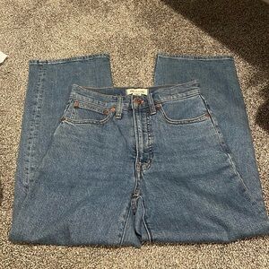 Madewell Perfect Vintage high-rise wide leg jeans